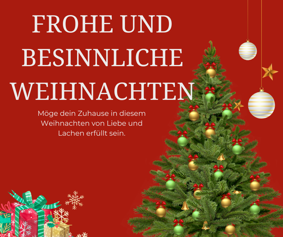 Frohe und besinnliche Weihnachten gc